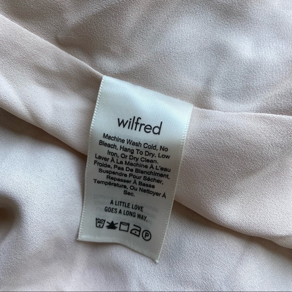 Wilfred Aritzia Sakura pink floral dress size 2 - Picture 9 of 9